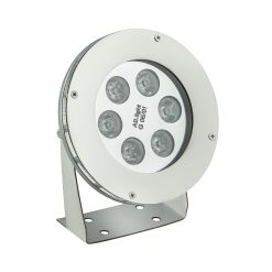 چراغ ضدآب استخری گرد پایه دار 3*6 وات QF6